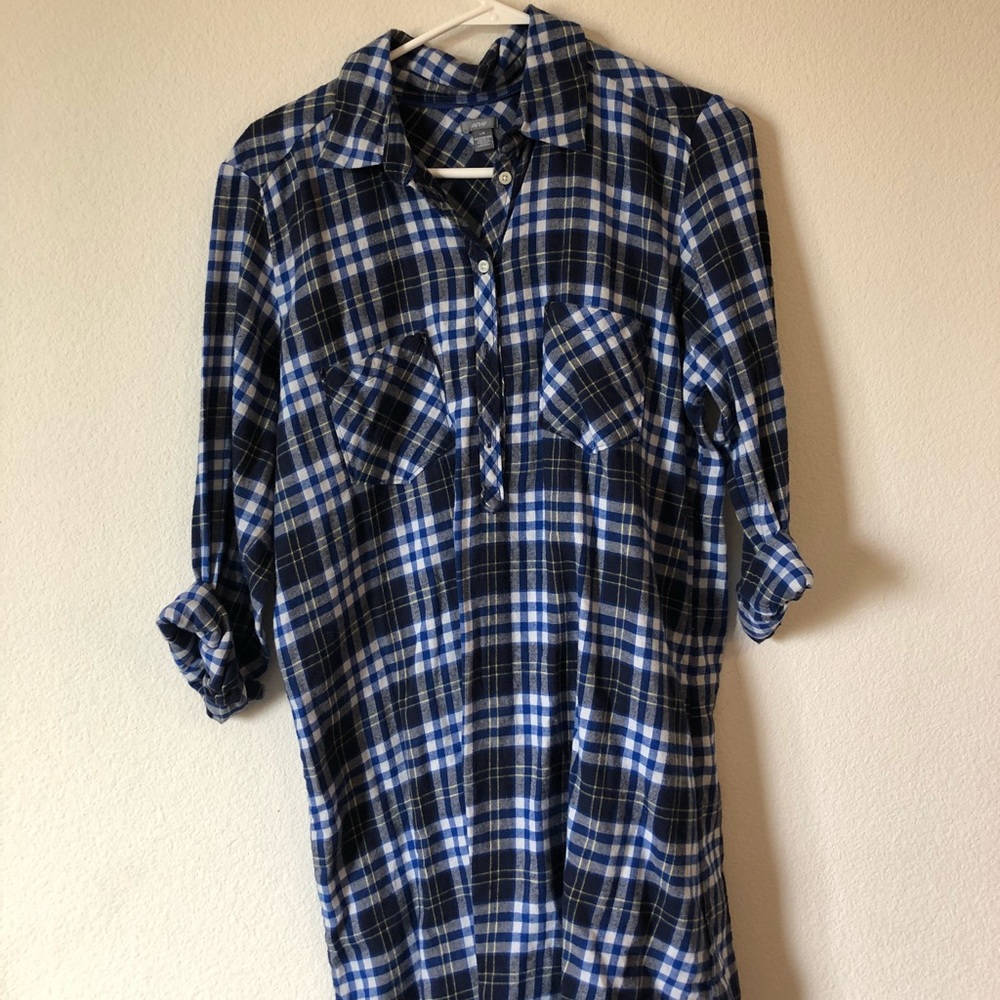 Flannel dress